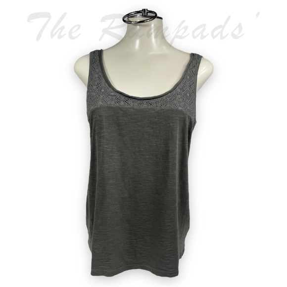 NWT Banana Republic Green Brown Tank Top Size Petite Medium - Picture 1 of 7